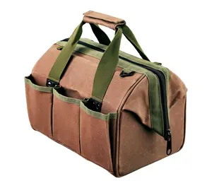 Kings County Waxed Canvas Tool Bag Heavy Duty Canvas Tote Bag