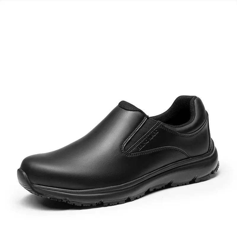 BRUNO MARC Men's Casual Trainers - Breathable Lightweight Durable Walking Everyday Shoes, Slip-On Synthetic Footwear with Padded Mesh, Elastic, Nonslip Grip for Wet Floors, Work, Kitchens