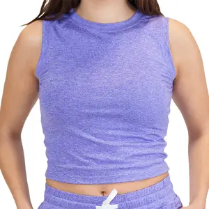 Flex Crop Top | Purple