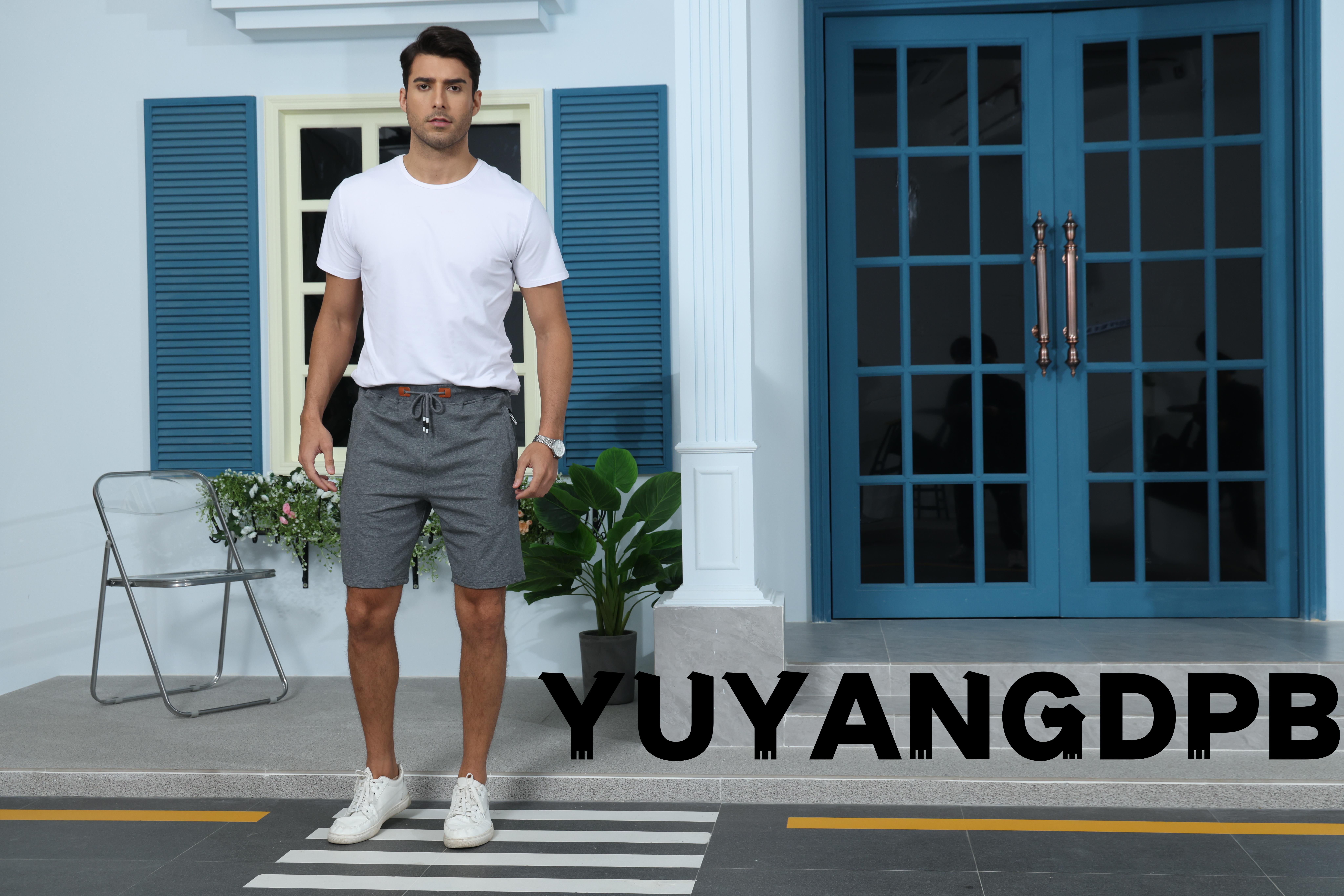 YUYANGDPB 3-Pack Men's Pajama Shorts, Cotton Casual Shorts With Zipper Pockets & Drawstring, Breathable Pajama Shorts  Workout Sports Shorts #fathersdaygift