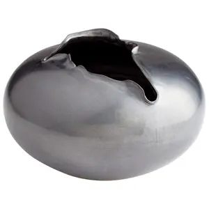 Tambora Vase Black Metal
