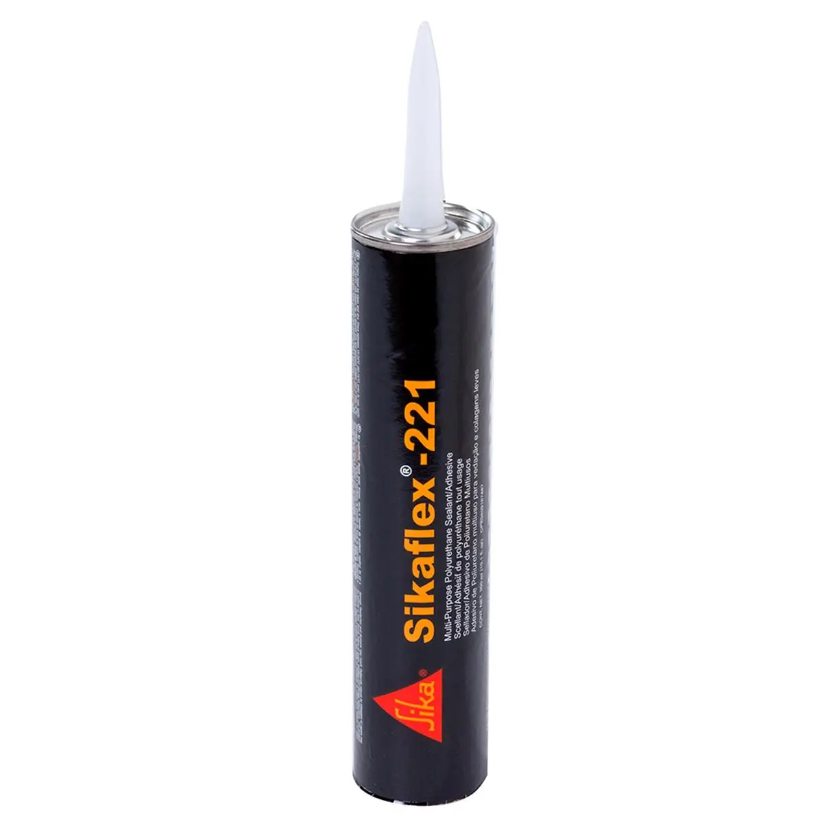 212 MAIN Heavy-Duty Waterproof Glue, Sika 10.3 oz/300 ml 221 Multi-Purpose Polyurethane Sealant & Adhesive Cartridge, Aluminum Gray