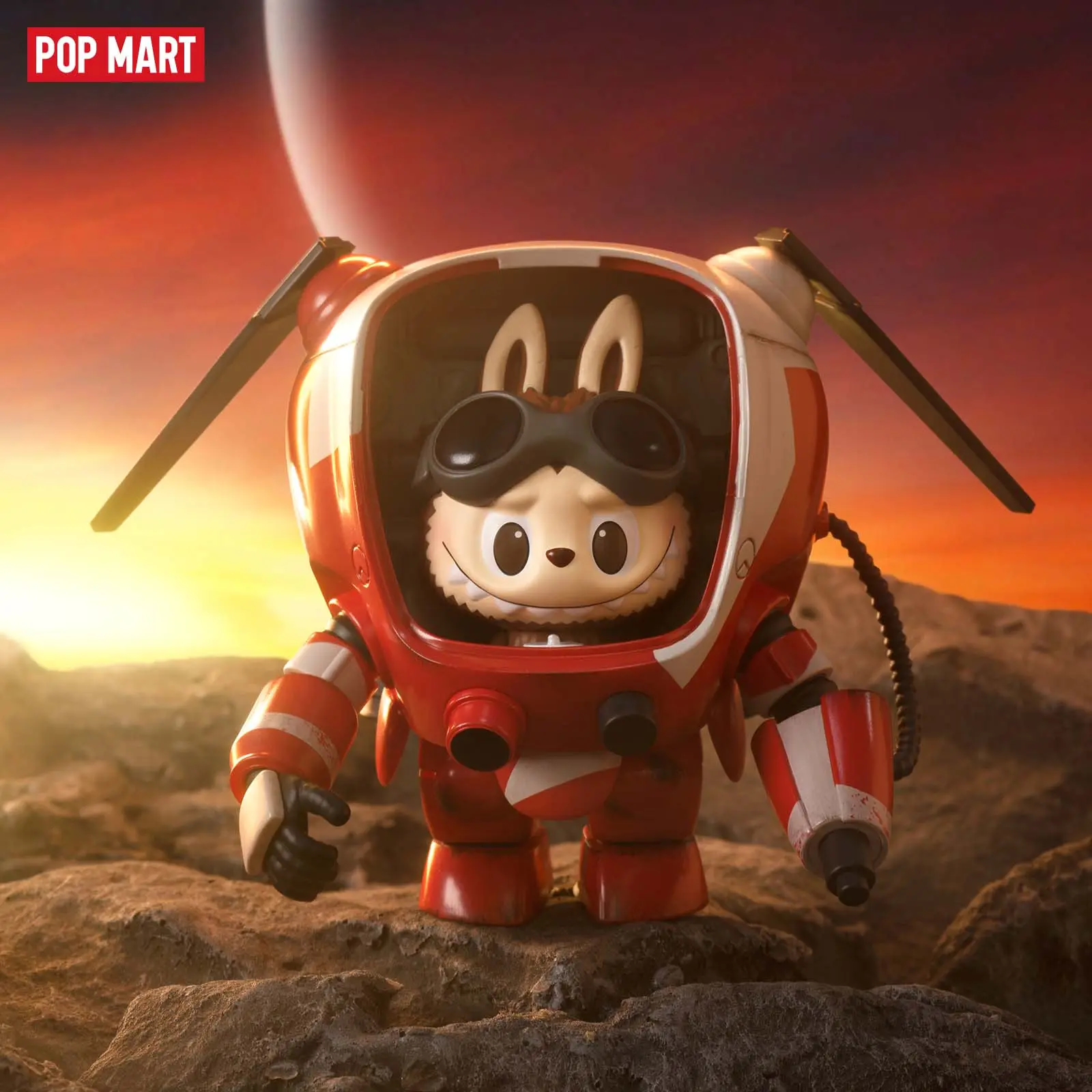 POP MART THE MONSTERS × Kow Yokoyama Ma.k. Series, Blind Box, Mystery Box LABUBU Fun Toy