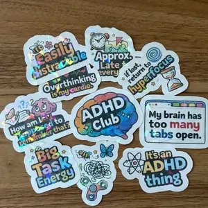 ADHD Sticker Pack | Middle School Survival Edition