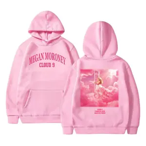 Megan Moroney Cloud 9 Tour Apparel, Pink Graphic T-Shirt Hoodie Sweatshirt, Music Merch Clothing for Fans