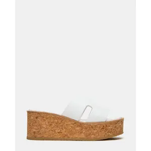 Steve Madden HARMONY WHITE LEATHER