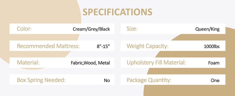 AMERLIFE Platform Bed Frame,Velvet Upholstered Sleigh Bed with Scroll Wingback Headboard&Footboard/No Box Spring Required/Christmas Gift/Best Gift Ideas