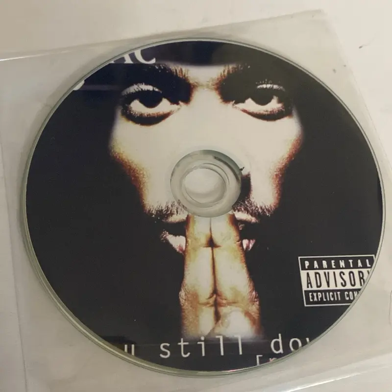 2pac R U Still down double  promo cd in plastic sleeve