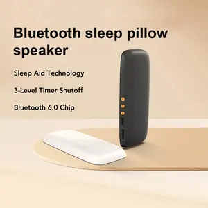 Under Pillow Speakers for Sleeping Bluetooth 6.0, 3D White Noise, Soft Immersive Sound Field, Pillow CD Player for Bedtime Music & Audiobooks, Headphone-Free Sleep Speaker, Volume Control & Sleep Timer, Side Sleeper Friendly, Compatible with Android & iOS