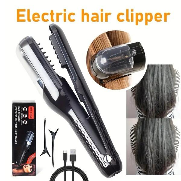 Automatic Electric Hair Clipper - Multifunctional Rechargeable Split End Trimmer for Comfort and Flawless Hair Styling split  end  trimmer