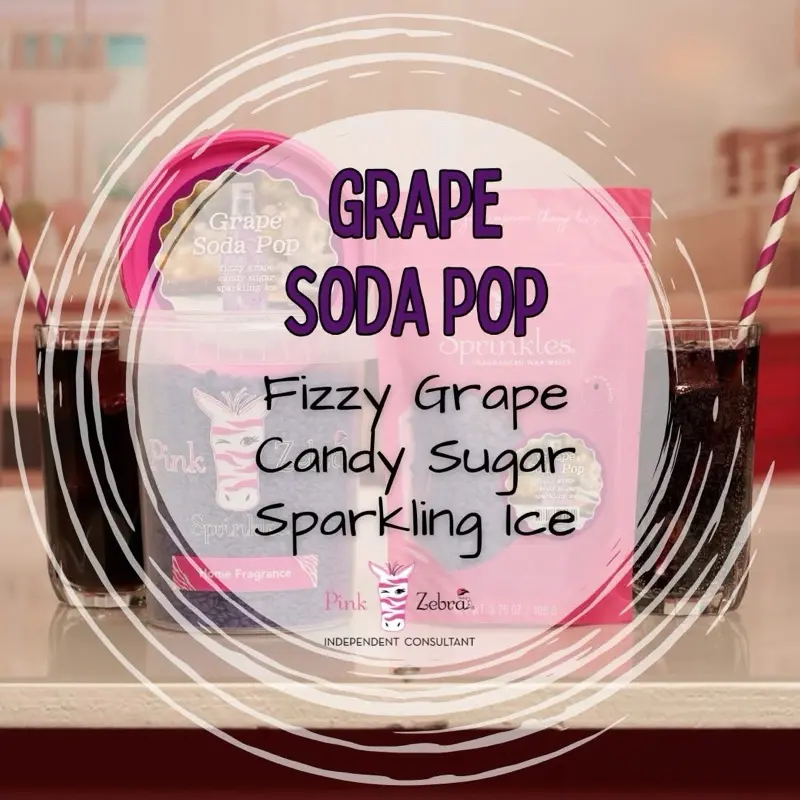 Pink Zebra Sprinkles - Throwback Sips Collection - Non-Toxic Wax