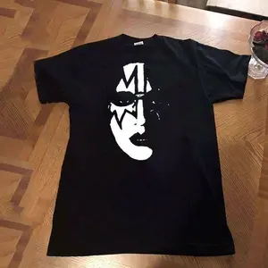 Ace Frehley Kiss Pin On Ace Tshirt High Quality Best Gift T-Shirt Size S-6XL, All Colors, Gift for Women Men, Made In USA, US Size S-6XL, 100% cotton, Classic Fit, Unisex T-Shirt