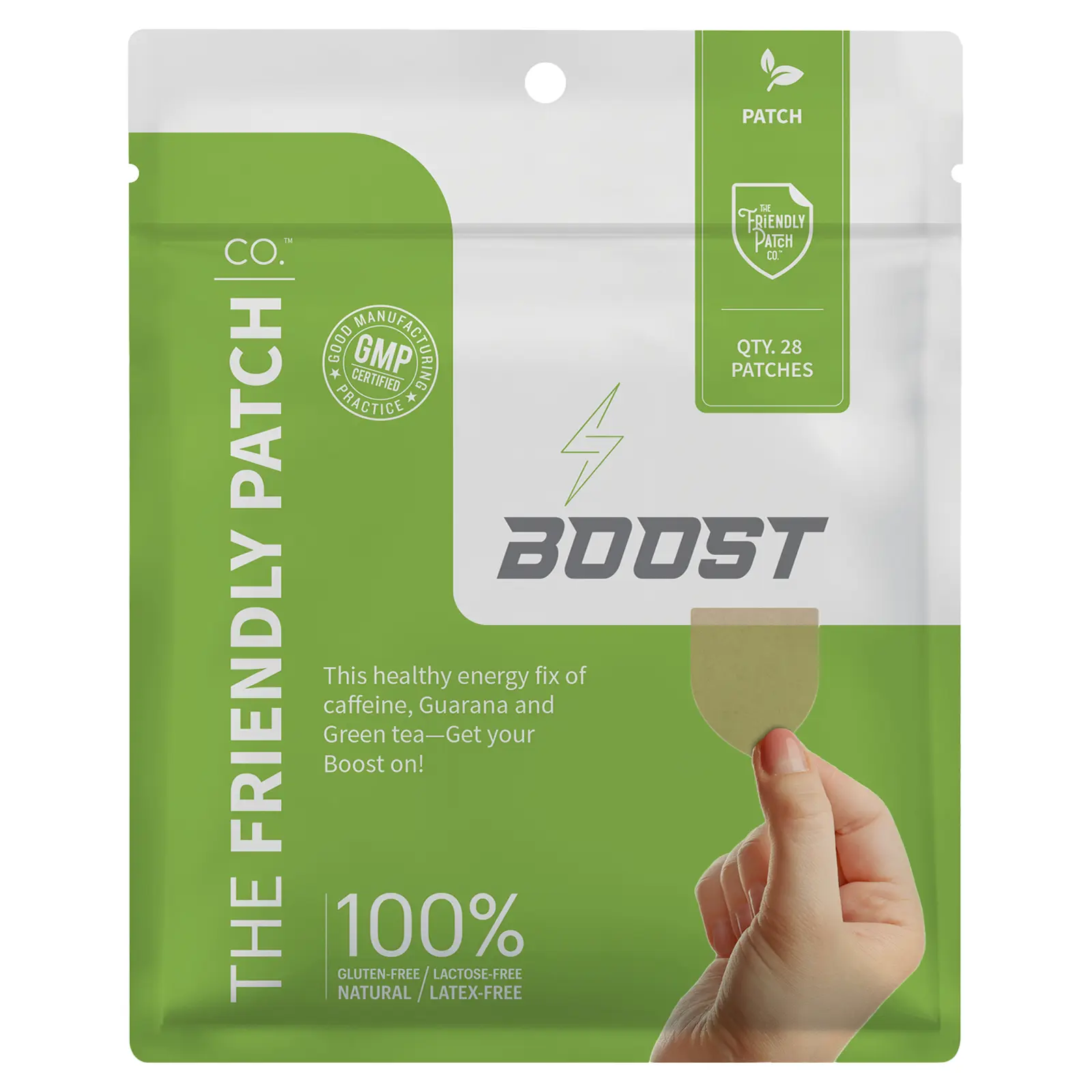 The Friendly Patch Boost, Energy Patch, 28 Patches