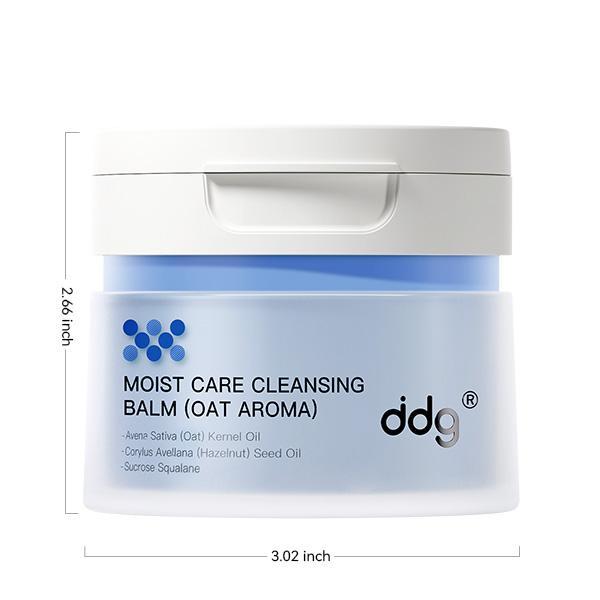 ddg Makeup Remover Cleansing Balm - Hypoallergenic & Gentle Facial Cleanser | All Natural Plant Oils | Nourish & Hydrate | Removes Heavy Makeup | Non-Comedogenic | For Sensitive & All Skin Types