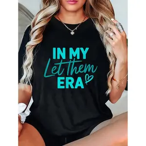 In My Let Them Era T-Shirt,In My Let Them Era T-Shirt |   Super Soft & Comfy Essential For Everyday Outfits