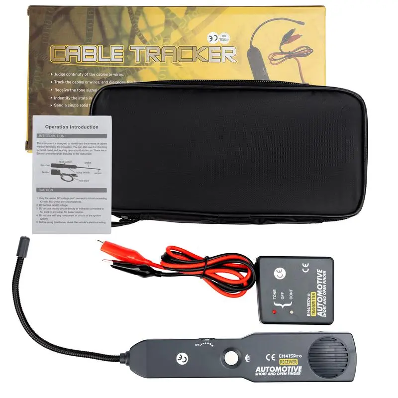 em415Pro Automotive Electrical Open & Short Finder - DC <42V Circuit Tester, Car Relay & Cable Fault Detector, Hovertofind Fault Tool, Mechanic Work Tools, Cars Accessories, Christmas & Father’s Day Gift