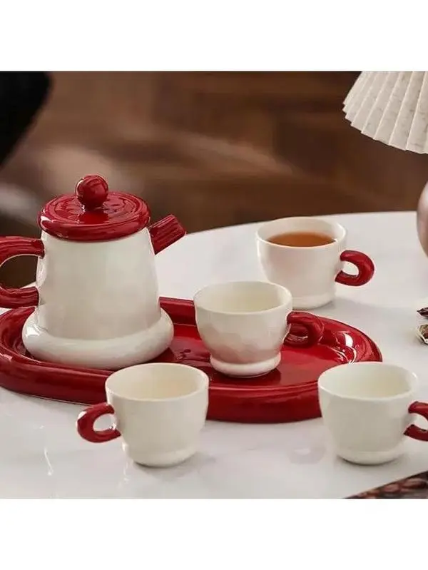 Afternoon Tea Cup Light Luxury Teapot Water Cup /Coffee Cup suit