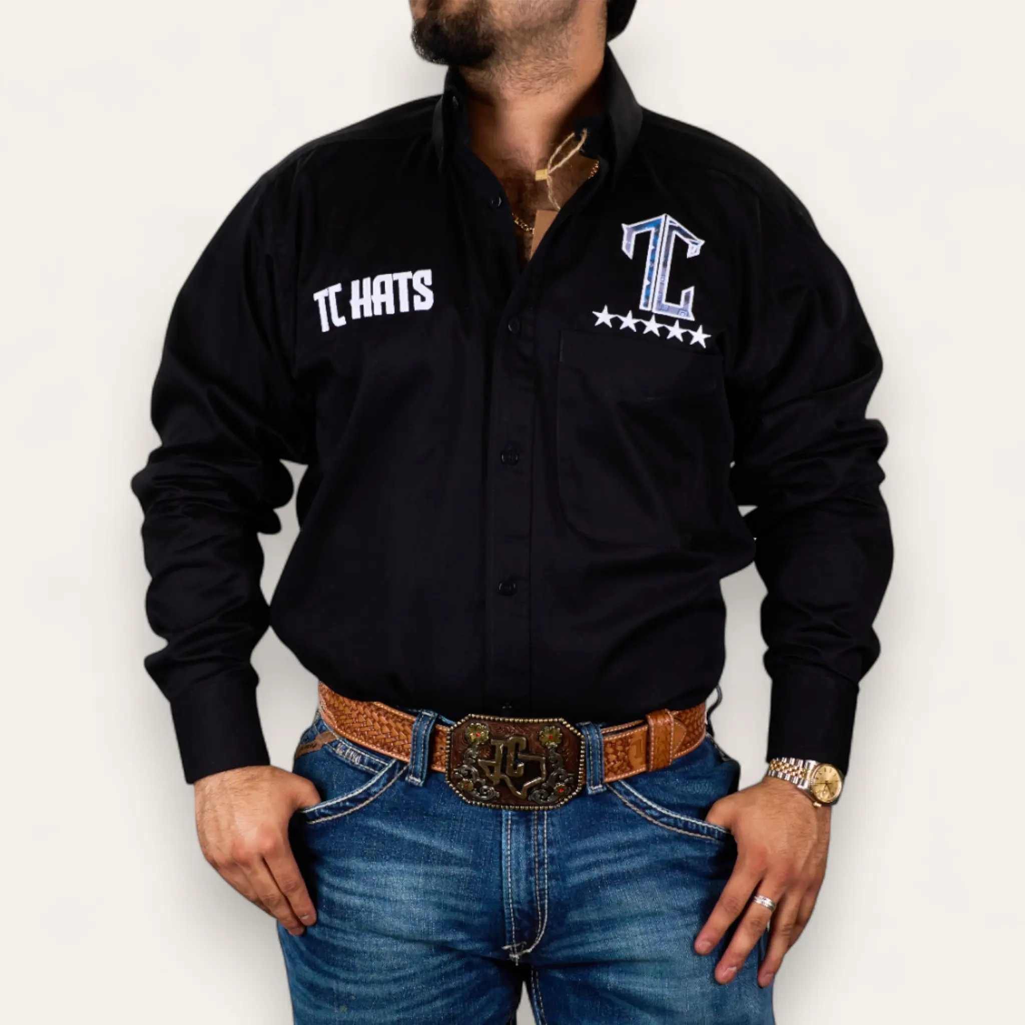 TC Hats - Black   Blue   Aztec