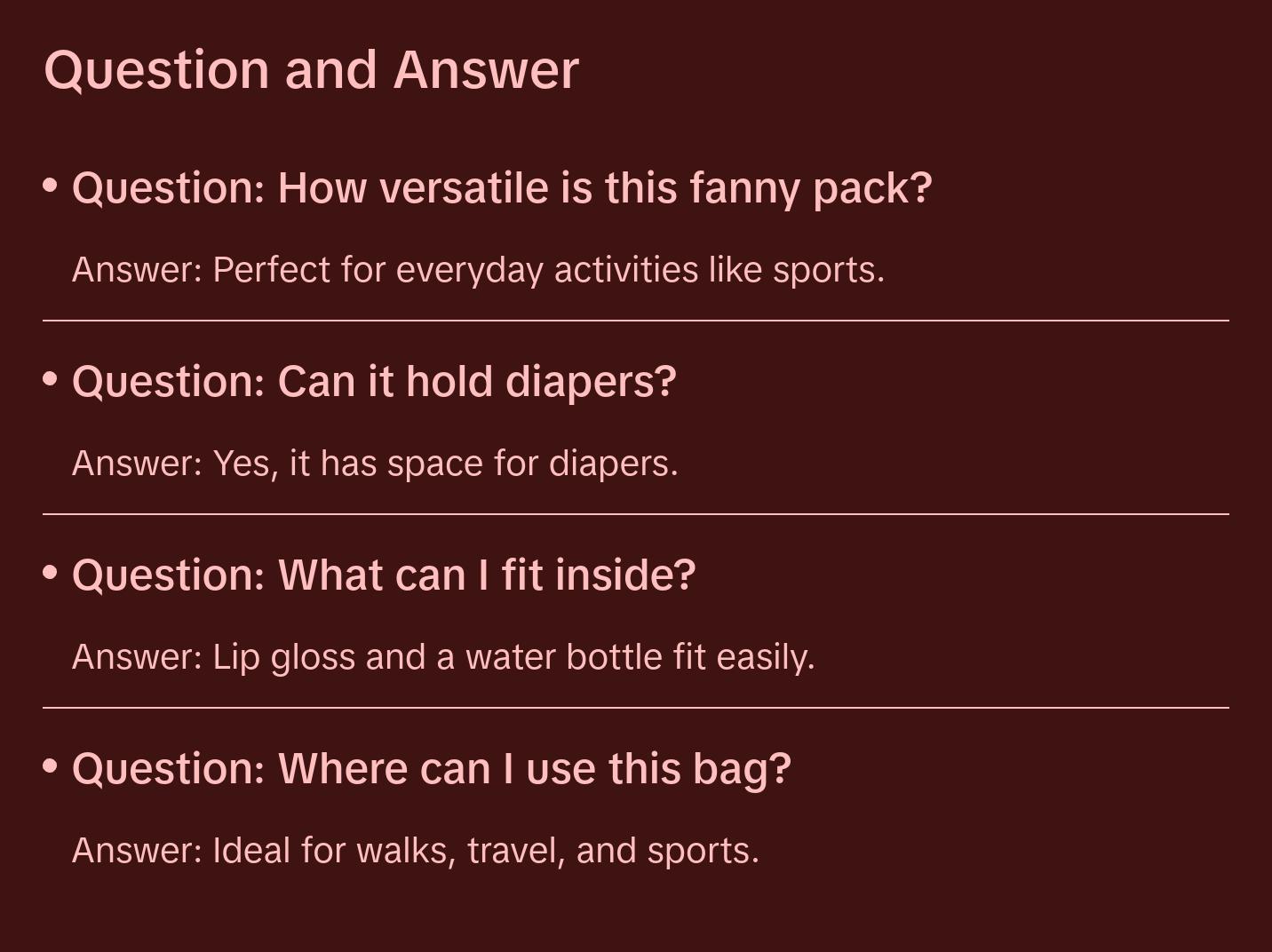 Tushbaby Mini Crossbody Bag for Daily Use, Slim Design, Secure Zip Compartments, Adjustable Fit, Lightweight and Stylish