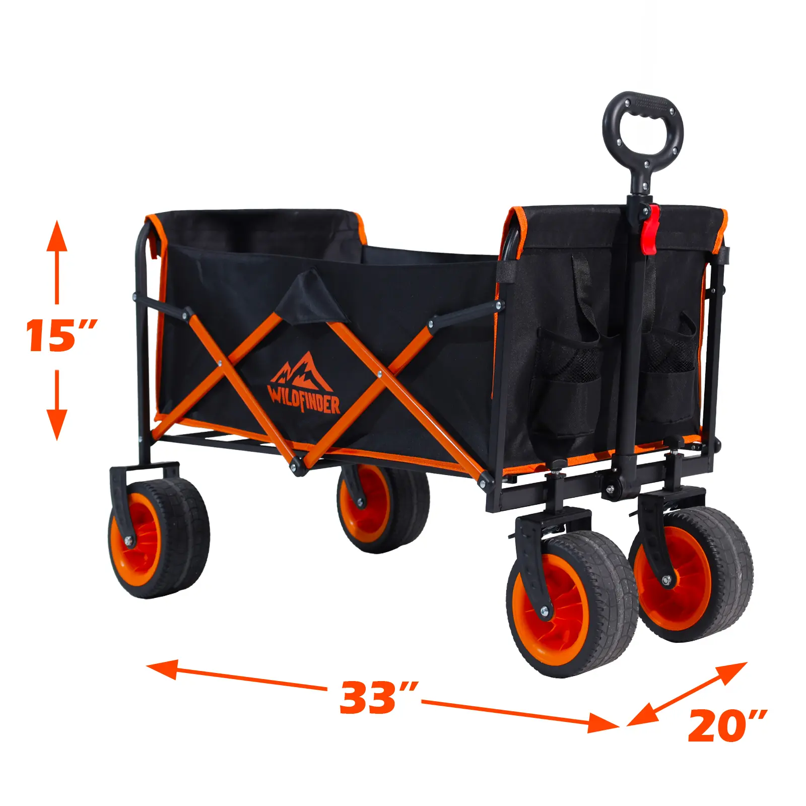 Big Size(Black and orange)-33“x20"x15"