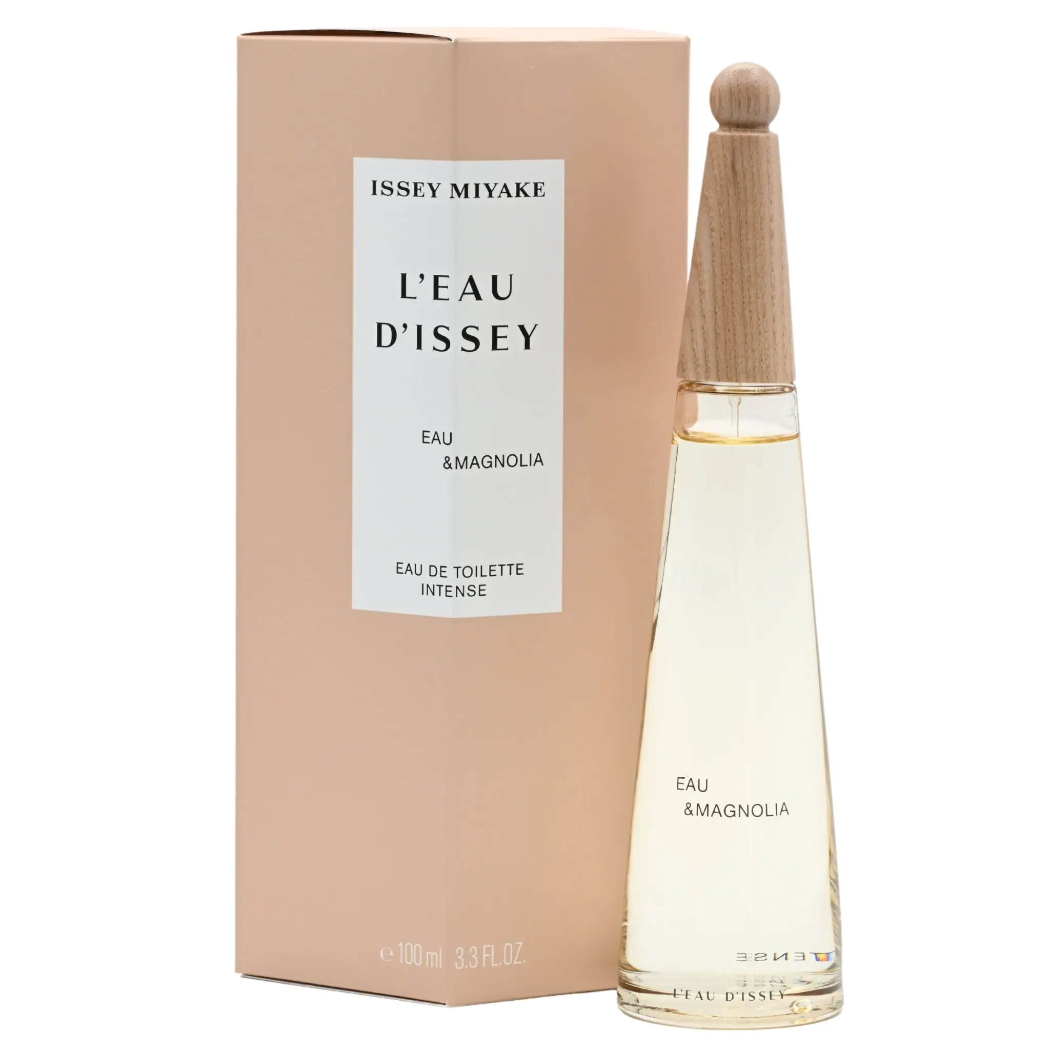 Issey Miyake L'eau D'issey Eau & Magnolia Intense EDT, 3.3/3.4 fl oz, Bergamot Top Note, Daytime Wear, New in Box