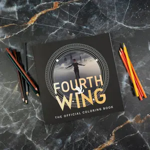 The Fourth Wing Coloring Book by Entangled