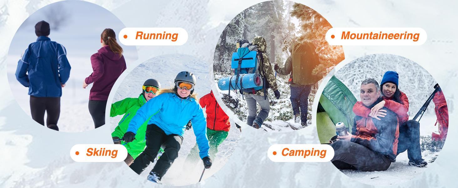 Womens Barefoot Boots Shoes Minimalist Mens Winter Snow Boots Warm Ankle Booties