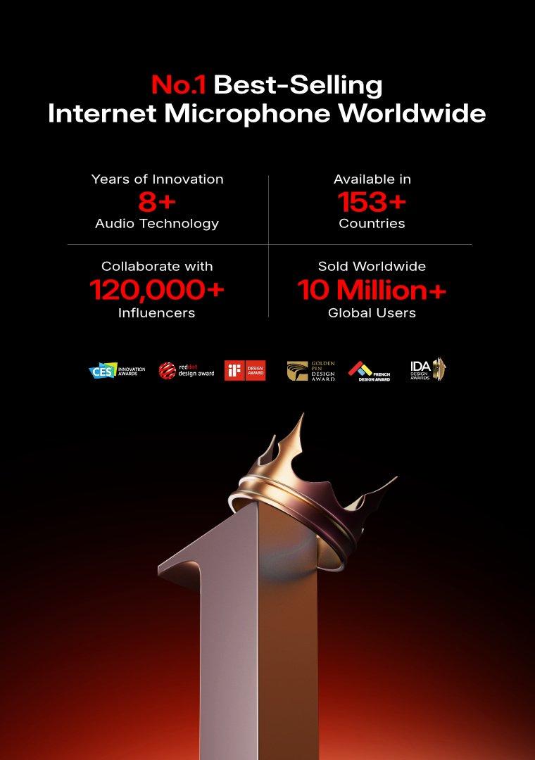 Maono PD100W Wireless & USB gaming microphone for podcast recording, meeting, dynamic RGB mic with quick mute, headphone jack, gain knob, volume control, desktop mic for PC Gamer. widely compatible with PCs, smartphones, laptops, PS4, and PS5.