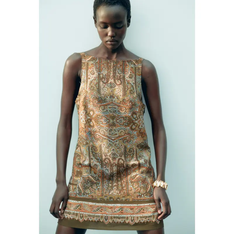 h and m backless dress