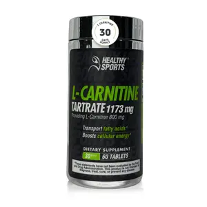 L-Carnitine 800 mg Tablets – Energy Production Support – 60 Tablets