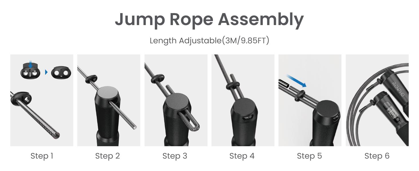 [Livestream Exclusive] RENPHO Smart Jump Rope Spring Glow Up Gym Gifts for Men and Women