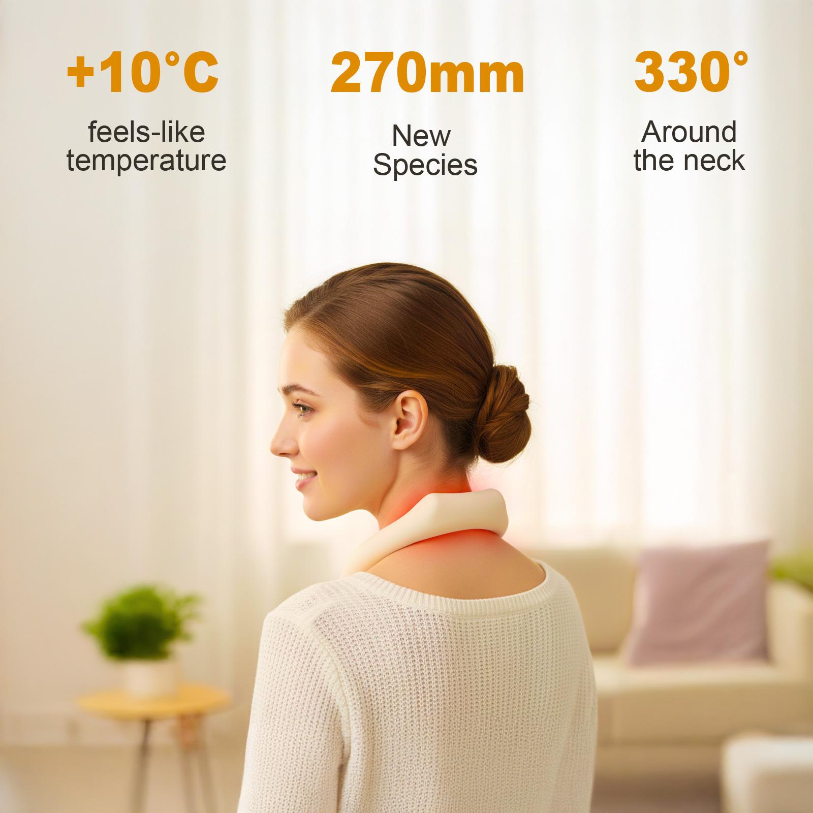 Ekoio Graphene Rechargeable Neck Heater – Soothing Muscle&Neck Pain Relief&Stiff Neck Relief, Fast Heat Therapy, 8H Battery Life&Portable, Wearable for Home, Office & Outdoor, Perfect Gift for Mom, Dad, Him & Her, Valentine's Day Gift, Mother's Day Gift Ekoio Graphene Rechargeable Neck Heater – Soothing Muscle&Neck Pain Relief&Stiff Neck Relief, Fast Heat Therapy, 8H Battery Life&Portable, Wearable for Home, Office & Outdoor, Perfect Gift for Mom, Dad, Him & Her, Valentine's Day Gift, Mother's Day Gift