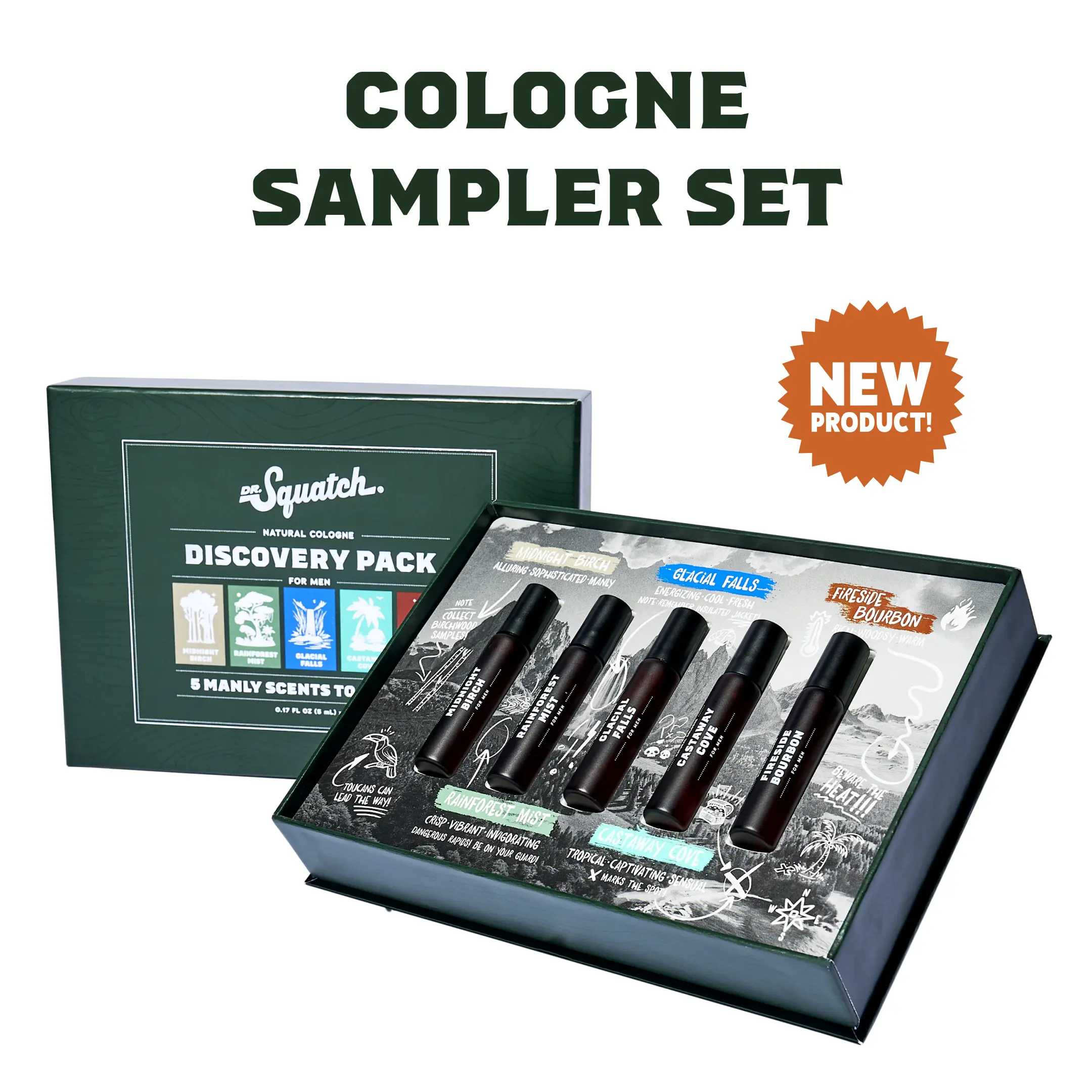 Mini Sampler Sets | Mens Gifts | Dr. Squatch