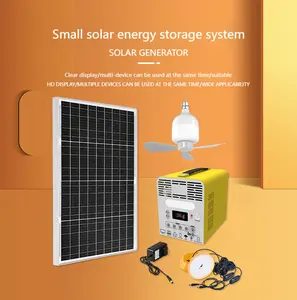 Solar Generator 220V Outdoor Solar Power Mobile Portable Large Capacity Energy Storage Stall Camping Self-driving Tour Emergency Power Supply