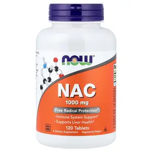 NOW Foods NAC, 1,000 mg, 120 Tablets