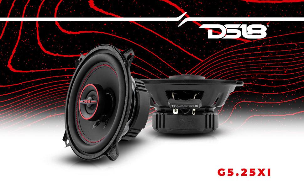 GEN-X 5.25" 2-Way Coaxial Speakers 45 Watts Rms 4-Ohm (G5.25XI)