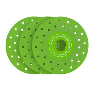 115MM Vacuum Brazed Ultra-Thin Multi-Pore Flat Abrasive Sheet Disc for Porcelain Glass Ceramic Tile Granite Marble Diamond Saw Blade