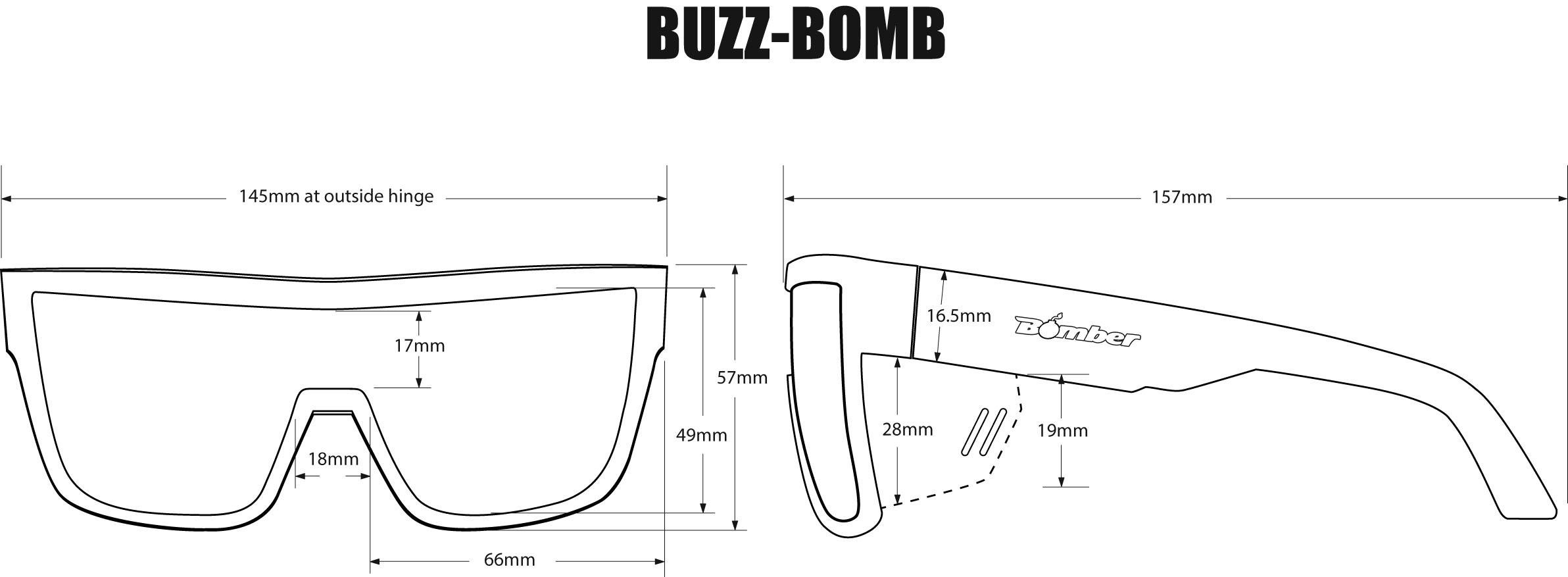 BUNDLE OF 4 BUZZ BOMB NON-POLARIZED Z87+ (Smoke, Green Mirror Crystal, Fire Red Mirror, Gold Mirror Crystal) BUNDLE OF 4 BUZZ BOMB NON-POLARIZED Z87+ (Smoke, Green Mirror Crystal, Fire Red Mirror, Gold Mirror Crystal)