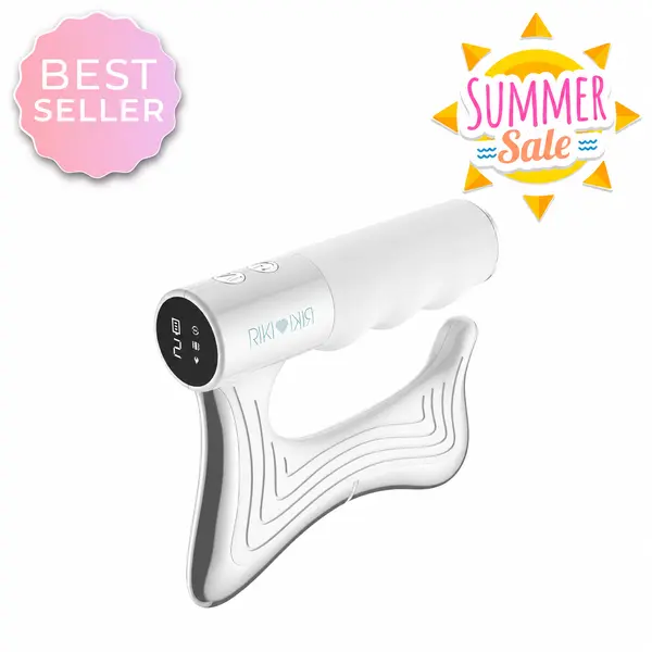 RIKI Sculptor Full Body Contouring Device with Heat Therapy EMS High-Frequency Vibration & Gua Sha Massage for Muscle Relief and Deep Tissue Stimulation