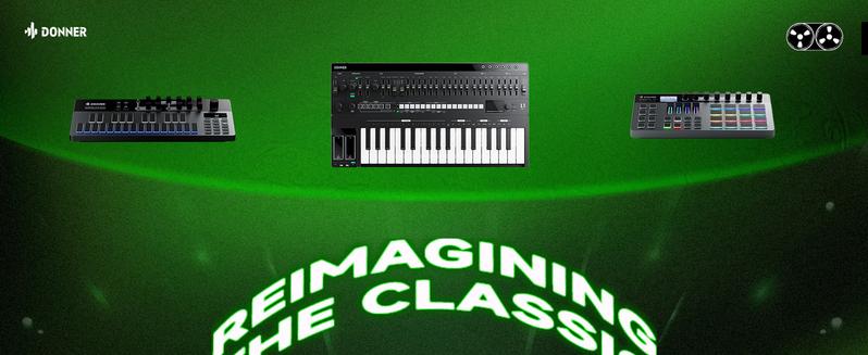 Donner KB-32M Keyboard Matching with Essential L1 Monophonic Analog Synthesizer