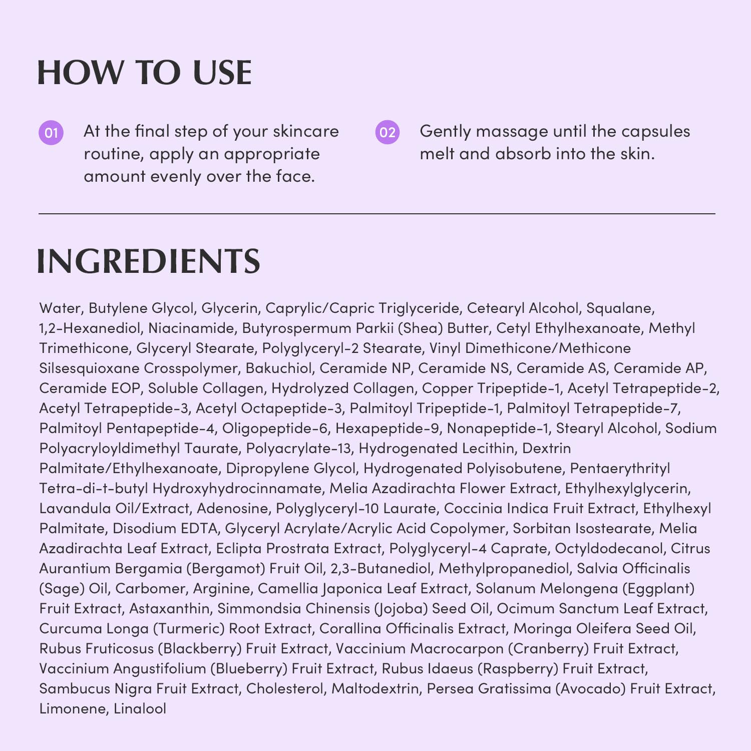 Bakuchiol Plumping Capsule Cream 2Pcs – Retinol Alternative Moisturizer for Firming and Pore Care with 99% Pure Bakuchiol, 5 Types of Collagen & Ceramide Complex, 1.69 fl.oz / 50ml