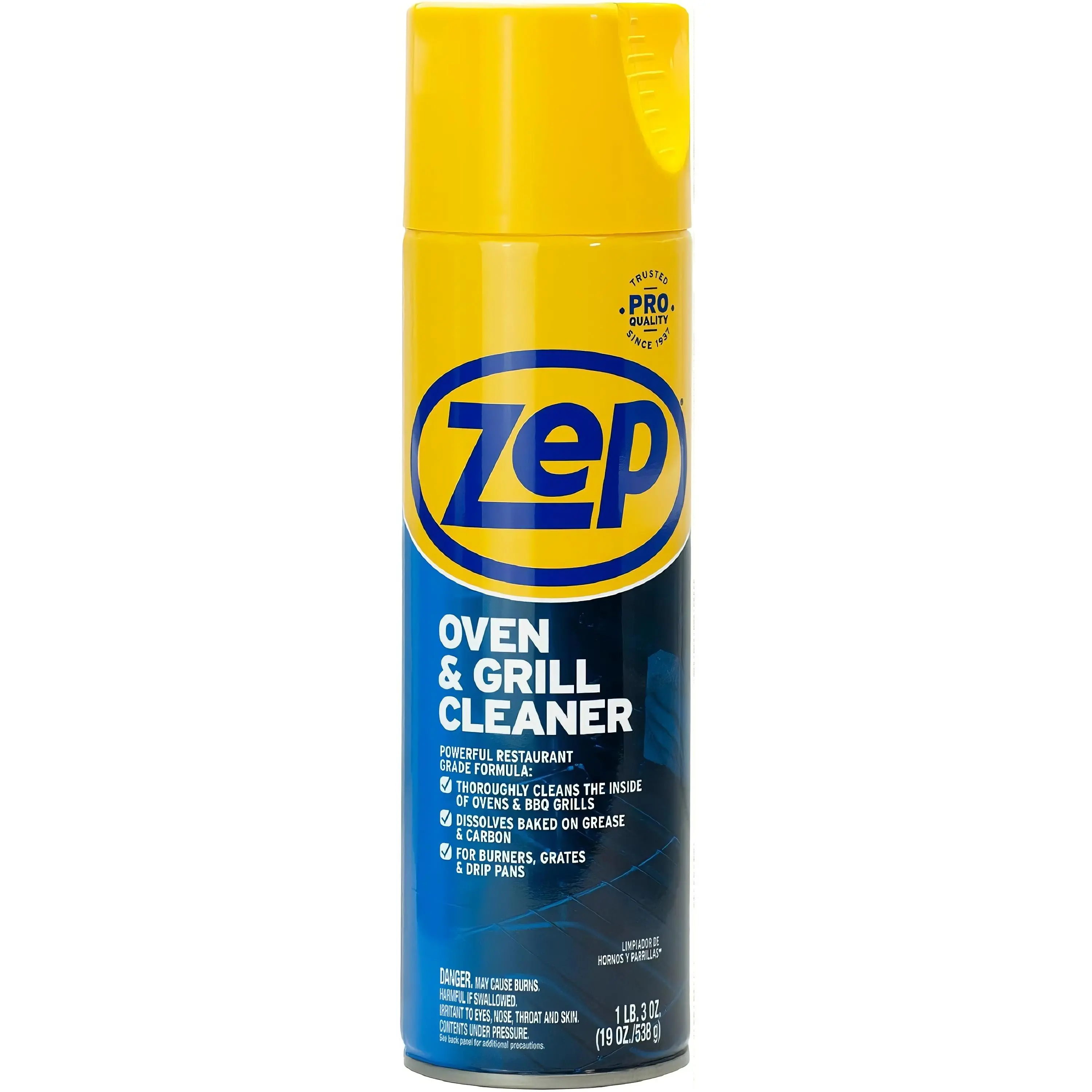 Zep Heavy-Duty Oven and Grill Cleaner, 19 oz Household Oven Cleaner for Home Kitchen Use