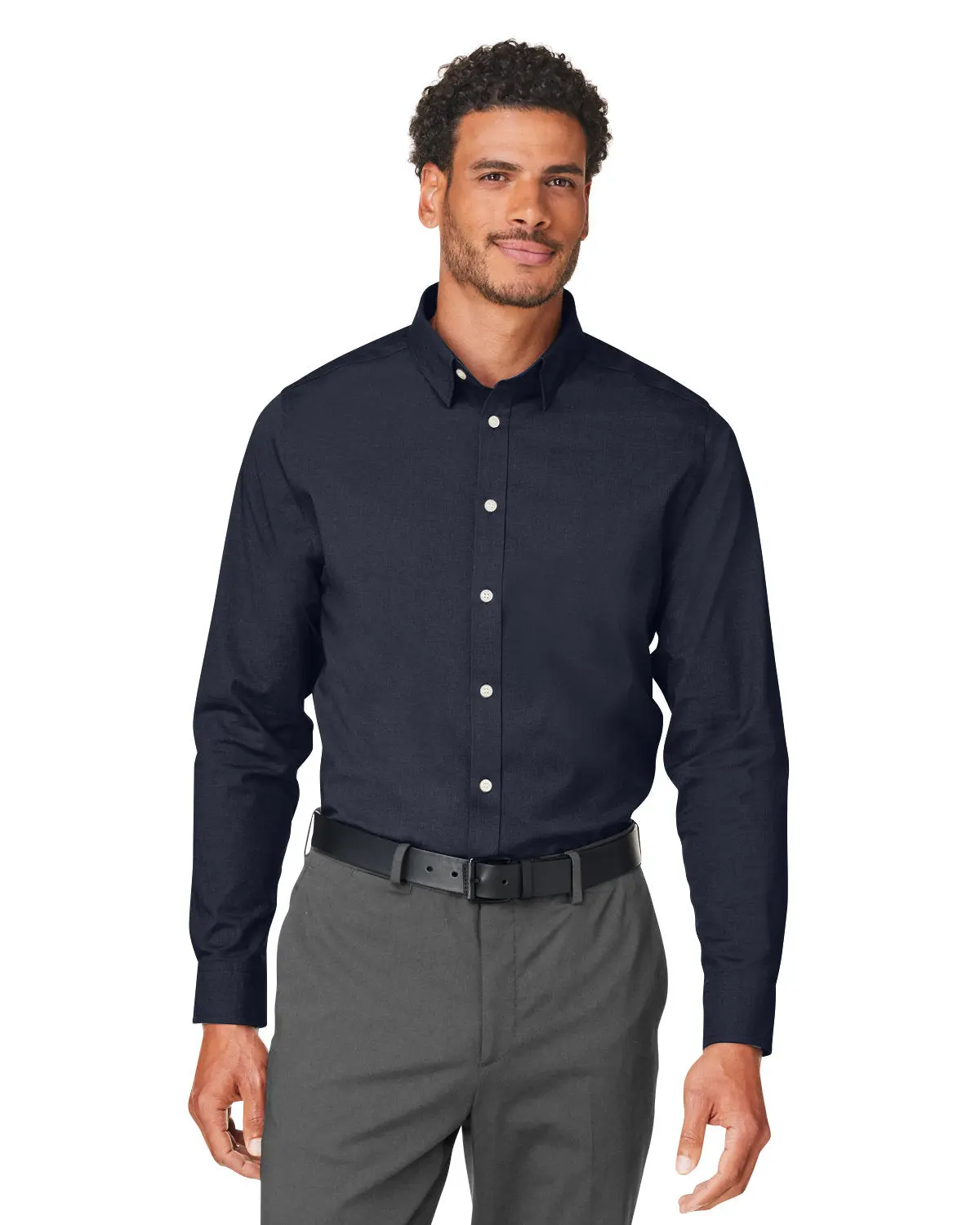 Devon & Jones DG505 CrownLux Performance Spencer Poplin Dress Shirt