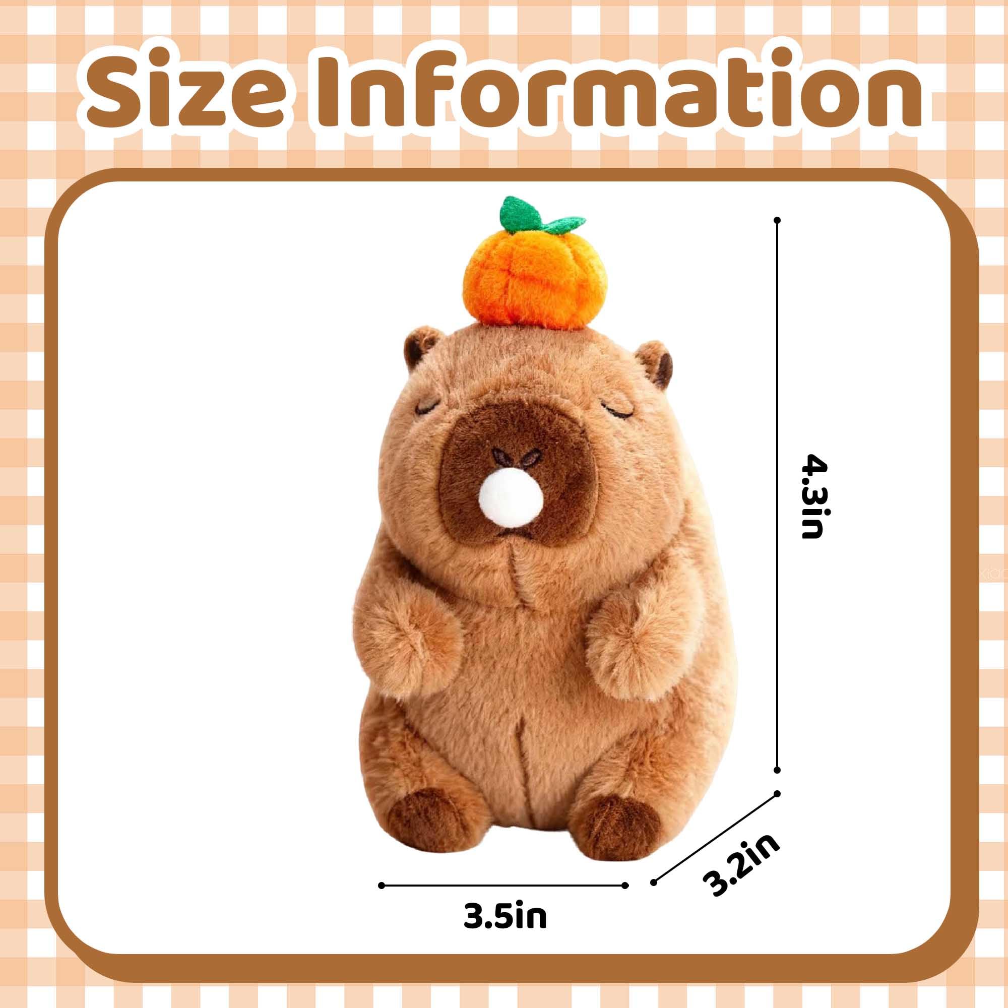 Shake Sound Capybara Keychain  – Funny Pop-Out Bubble Fidget Toy| Cute Squeeze-Sound Plush Animal| Soft Bag Charm for Backpack| Fun Stress-Relief Gift| Valentine’s Day Surprise for Kids, Teens & Girlfriend