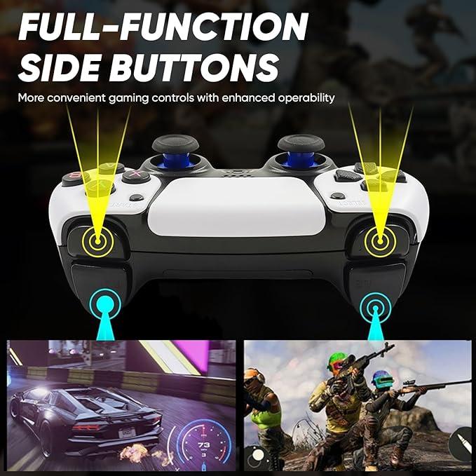 2026 All-New Upgrade M15 Retro Gaming Stick Pro 128GB 4K Video Game Console with 40000+ Classic Games 23 Emulators Dual 2.4G Wireless Controllers Plug and Play for TV Portable Electronic