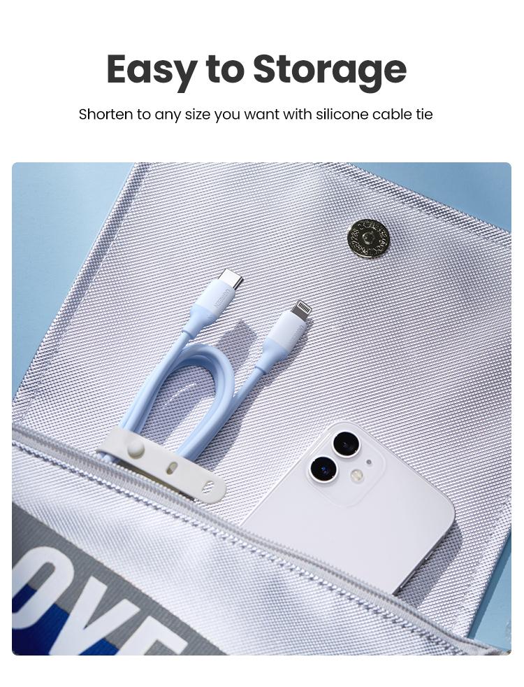 UGREEN 3.3FT USB C to Lightning & USB C Cable MFi Certification Lightning Cable Compatible with iPhone 17-8 Series, iPad 9, AirPods Pro, and More,TikTokShopBlackFriday ,TikTokShopJumpstartSale