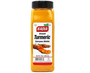 Ground Turmeric Powder, 16 oz - Premium Curcuma Seasoning for Cooking, Golden Flavor & Rich Aroma