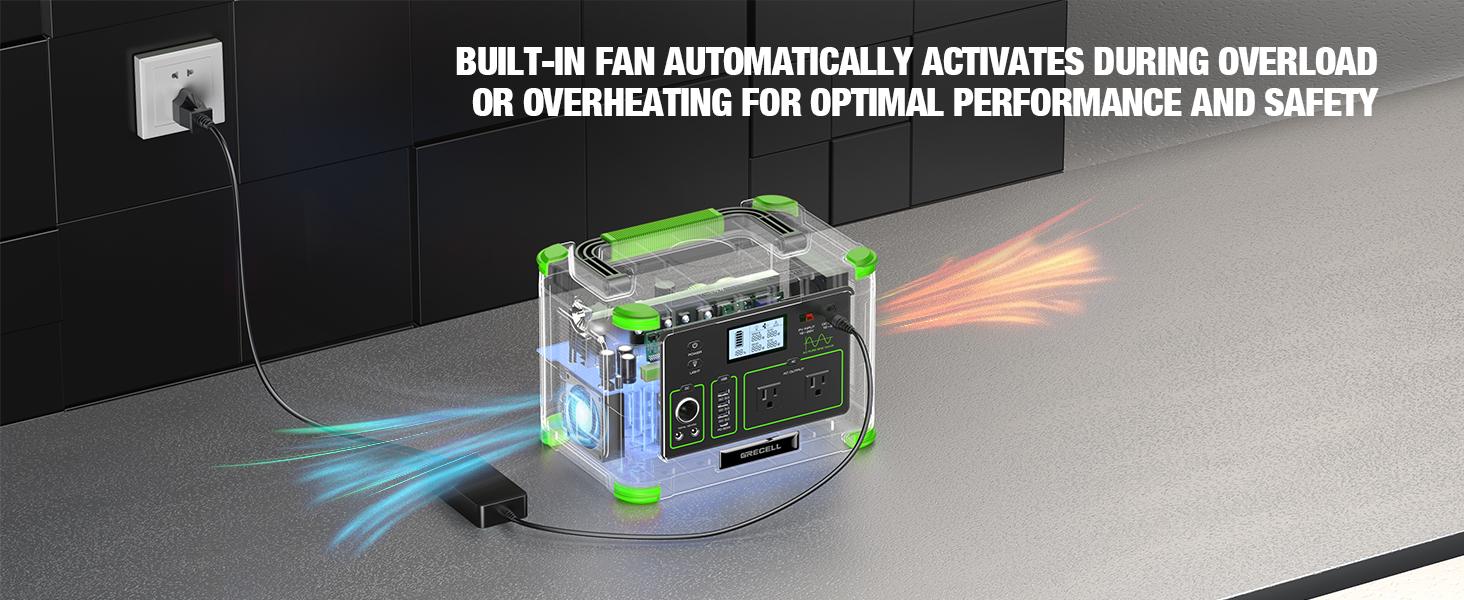 Outdoor Power Station: EBL1000W Solar Generator w/ 999Wh Battery | Powers Home Essentials & Camping Gear