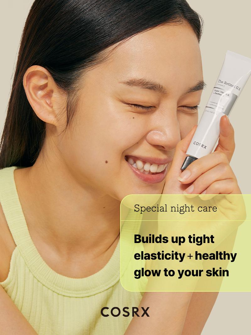 [COSRX Official] The Retinol 0.5 Oil (20ml) | UNIQUELY DELIVERS HIGHLY-CONCENTRATED PURE RETINOL TO PREVENT SIDE EFFECTS Serums Skincare