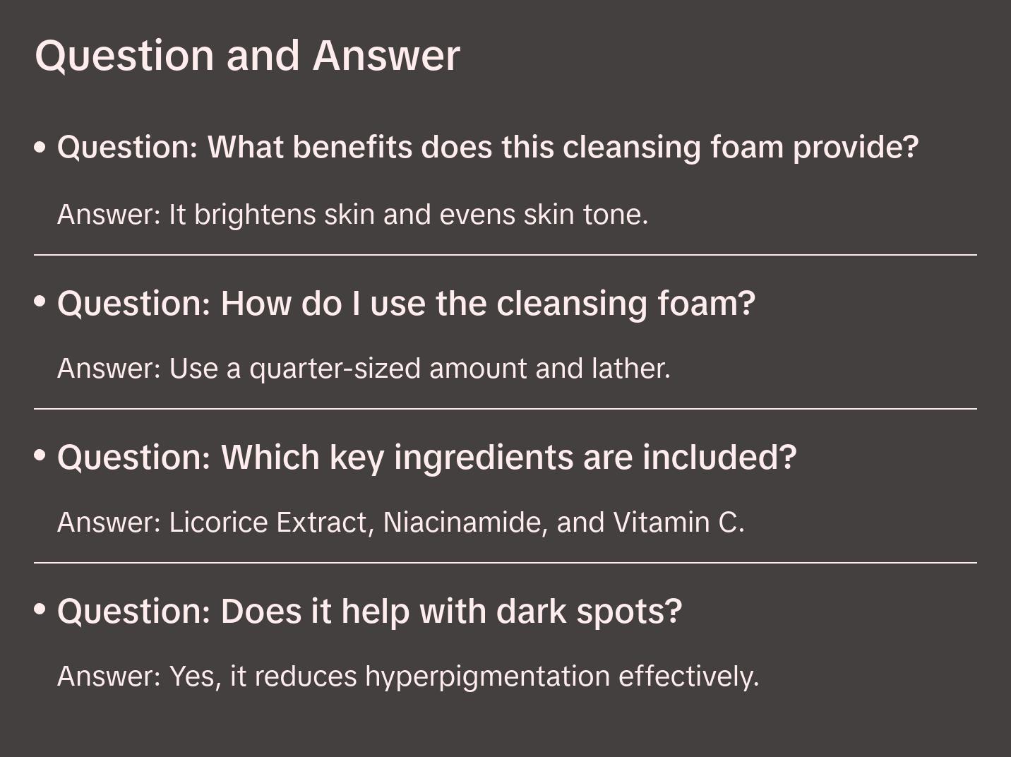 Frut Loops Cleansing Foam - Gentle Cleanser for Daily Skincare with Aroma and Fragrance